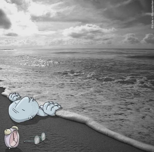 ​二維動漫“侵入”現實世界，趣味和搞笑程度加倍，笑瘋了