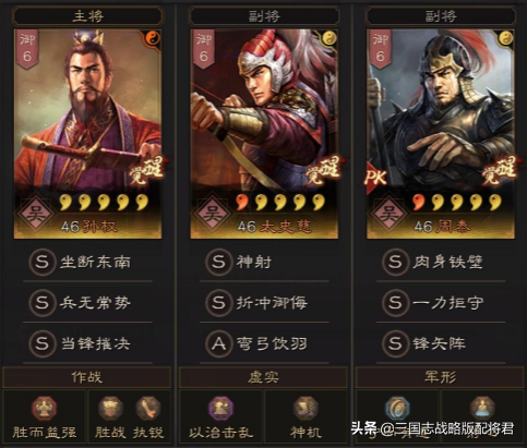 三國志戰略版0氪玩家當門神拿了3月卡，10賽季湊齊6隊