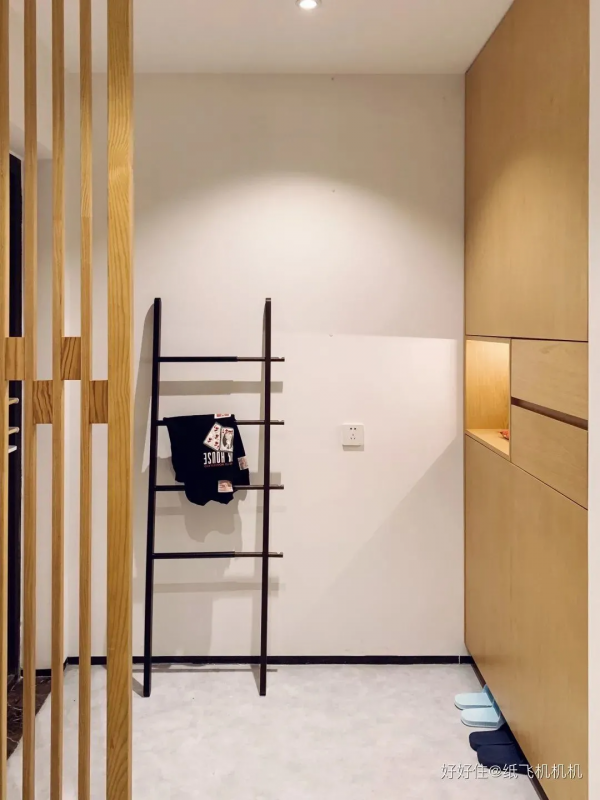 服！沒有沙發電視，60㎡住出120㎡的通透感