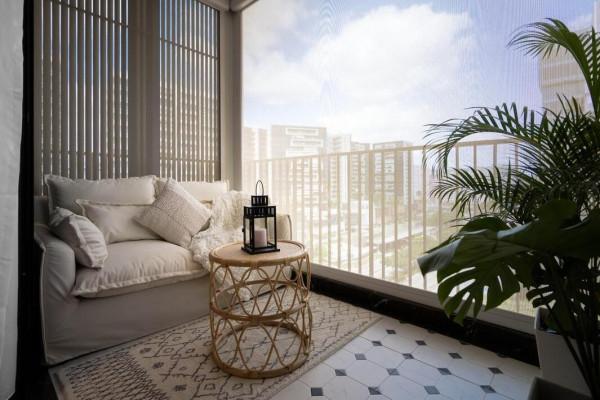 判斷一個家高不高階，不是隻看面積，他家91㎡做到了大平層的效果