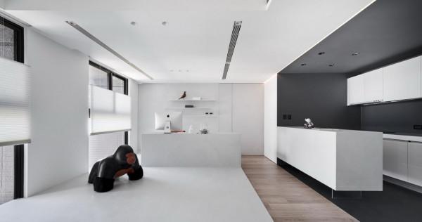 33歲小姐姐的89㎡住宅，全屋只留一間房，白色系開放空間，好治癒