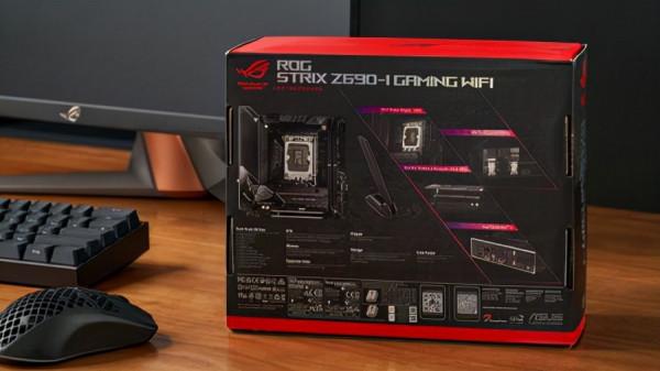 華碩ROG STRIX Z690-I GAMING WIFI主機板圖賞：12代的小鋼炮來了