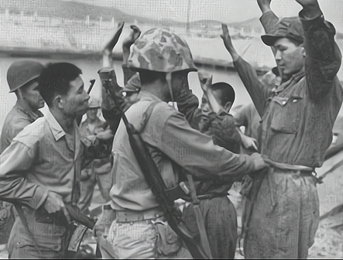 白刃戰打贏日軍後，澳大利亞小兵自信滿滿，亮起刺刀衝向志願軍