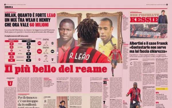 萊奧續約處於暫緩狀態，簽約前希望確定他的財務狀況