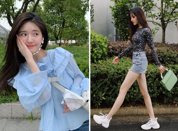 158cm的趙露思，照她這麼穿，沒人能甜過你
