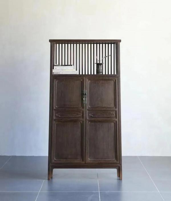 鐵力木 書櫃，櫸木書櫃