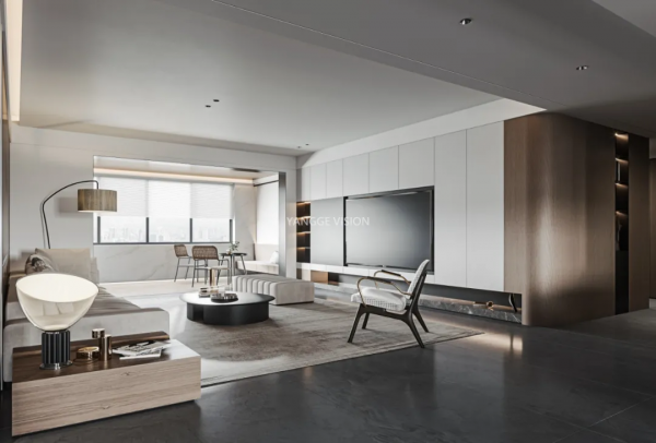 多功能電視背景牆，才是高定的新趨勢