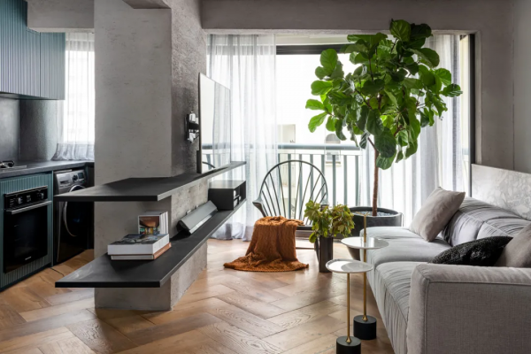 70㎡一居室，一個人住，爽