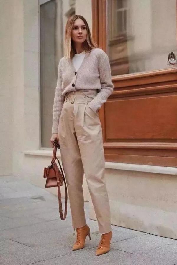 秋天的長褲又美又颯，4個經典款+2個時尚款，讓你玩轉整個秋天