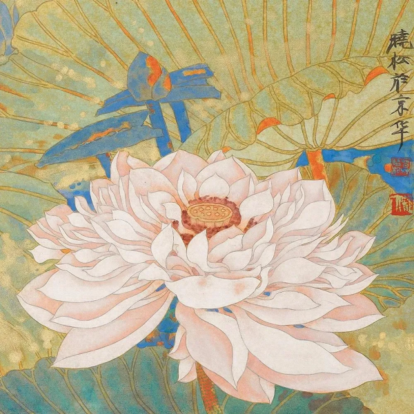 名家莫曉松工筆畫，精美絕倫