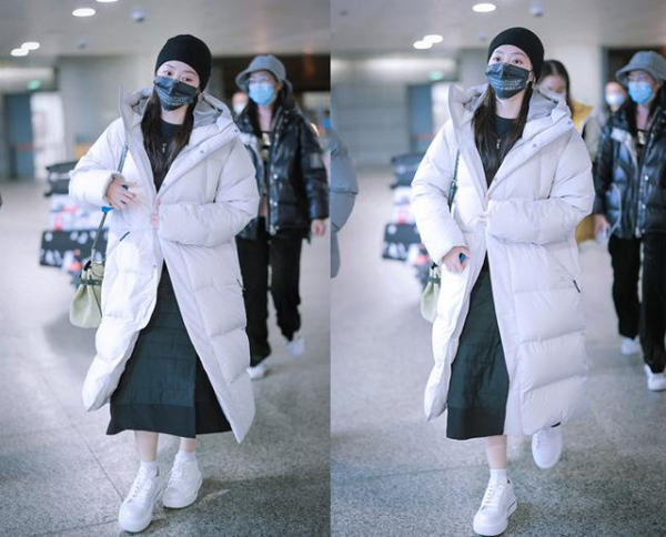 戀愛了？李湘戴8千5圍巾亮相，同行男方開百萬豪車長相敦厚老實