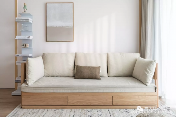 85㎡兩室成就單獨衣帽間，格局巧改造成就日式溫馨