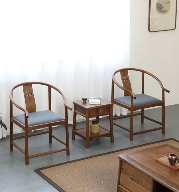 最厲害的四款木椅搭配，能坐的都是狠角色