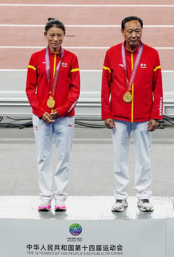 田徑——女子10000米決賽賽況 田徑——女子10000米決賽賽況