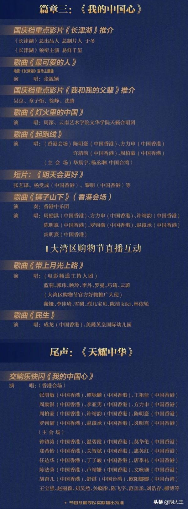 灣區升明月節目單釋出,百位頂流、大腕加盟,陣容強大堪比春晚 灣區升明月節目單釋出,百位頂流、大腕加盟,陣容強大堪比春晚