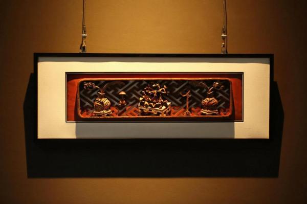 老花板 | 清供圖掛屏