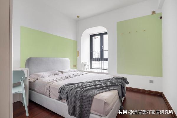 現代輕奢 ▏重塑120㎡複式家，用色彩演繹空間浪漫