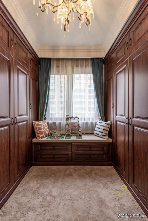 實景|二娃家庭的188㎡美式四居室,每個角落充滿復古清新氣息 實景|二娃家庭的188㎡美式四居室,每個角落充滿復古清新氣息