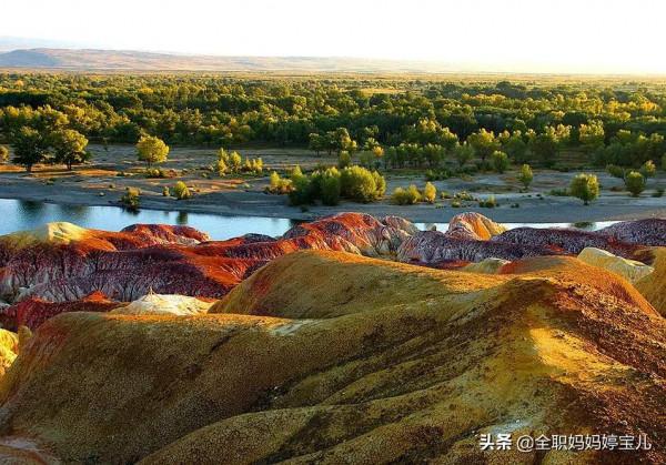 分享——壯觀的五彩灣