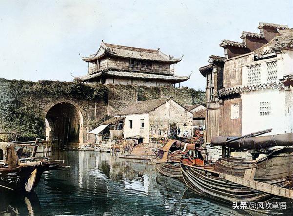 清末時期的蘇州城、木瀆古鎮和震澤古鎮，美麗而滄桑著