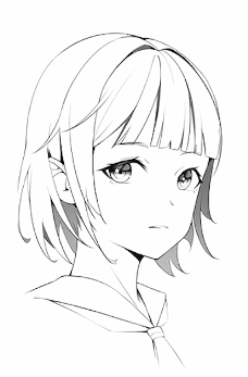 漫畫人物的頭髮怎麼畫？少女短髮繪畫教程