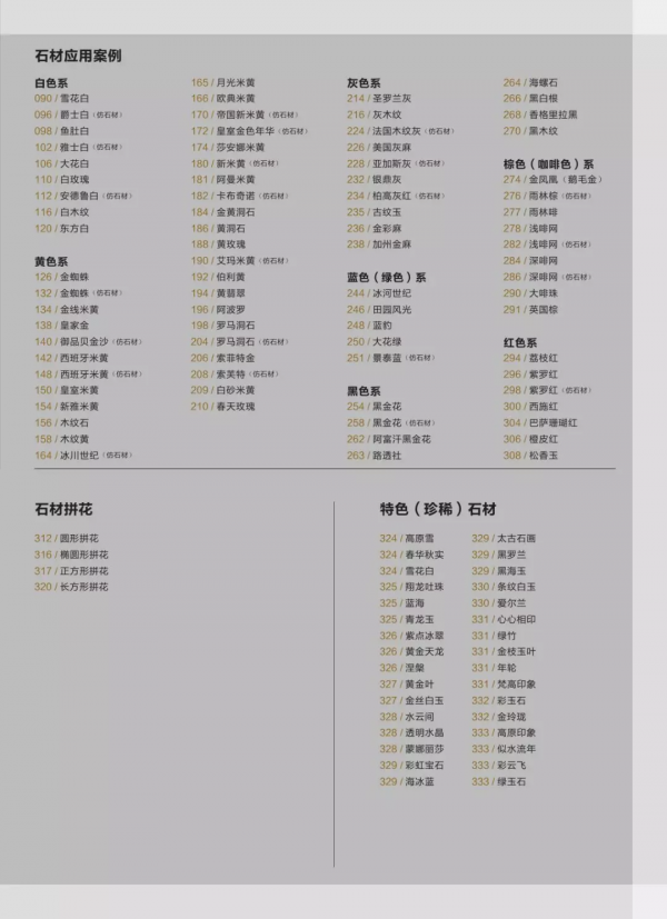 「第126期」石材應用知識手冊應用案例世界石材相簿