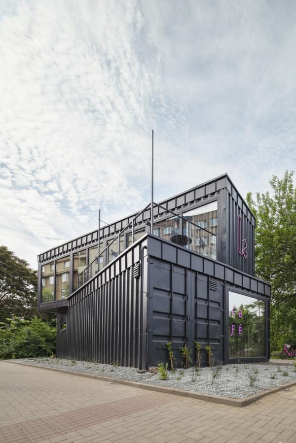 粗獷風的咖啡館