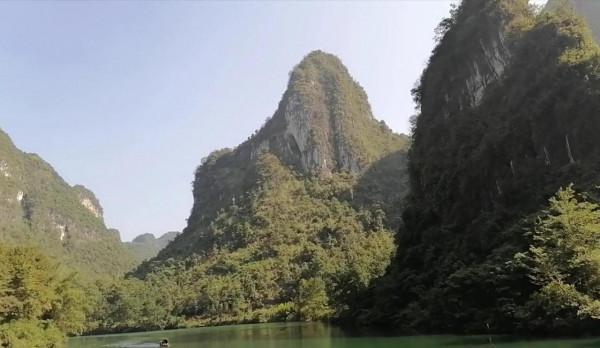 奇妙的河池小三峽，有桂林山水之秀美，又有三峽之雄偉，太美了