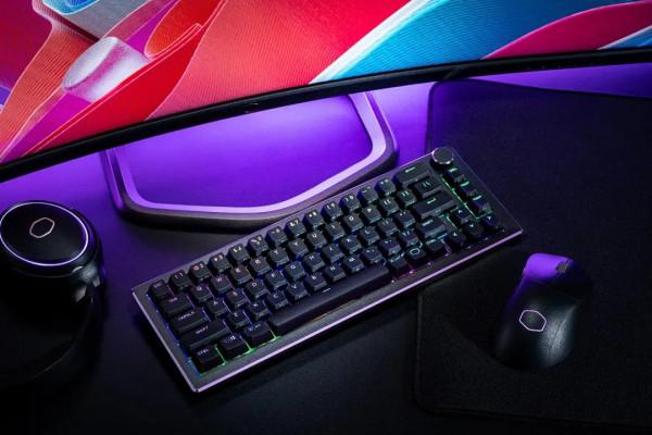 酷冷至尊釋出新款袖刃機械鍵盤：65% 緊湊設計，三模連線