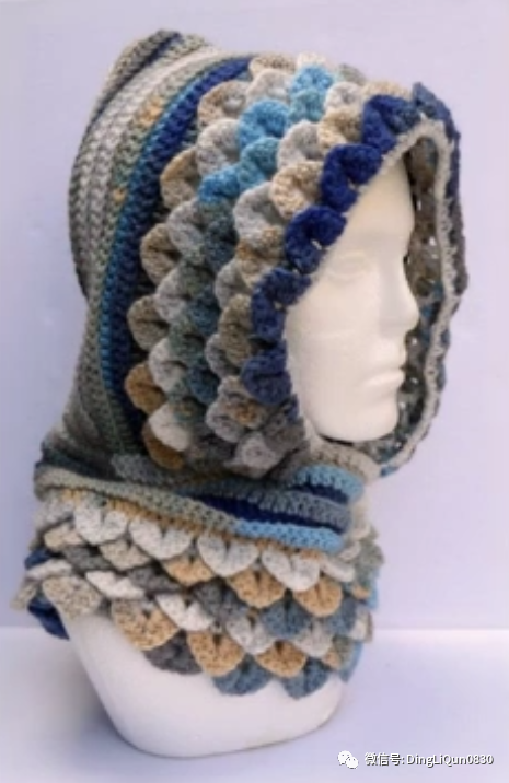 「針織作品」今年冬季流行的華麗花式帽子