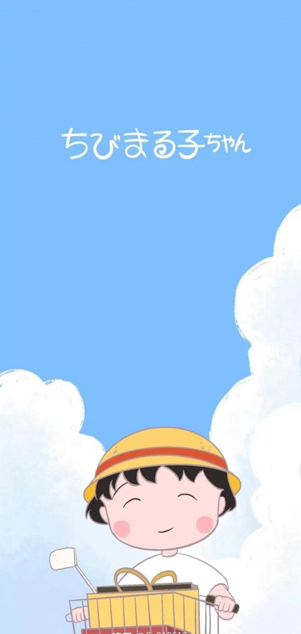 櫻桃小丸子屏鎖桌布套圖