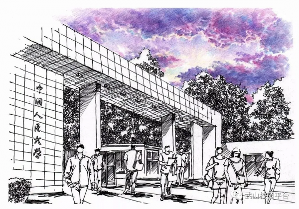 中國大學校門手繪，快來看有沒有你的大學