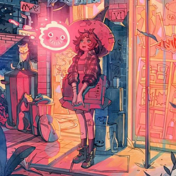 鍾愛精靈女巫，插畫師simz.art作品分享