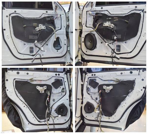 日產途樂汽車音響改裝丹拿喇叭，音質細膩純正 昆明發燒友汽車音響