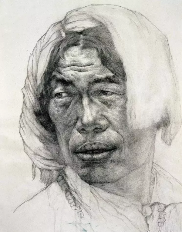 唐永力（中央美術學院教授）素描作品欣賞