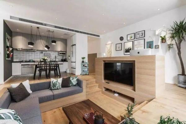 等我換了大新房，客廳也要設計下沉式，拿豪宅都不換