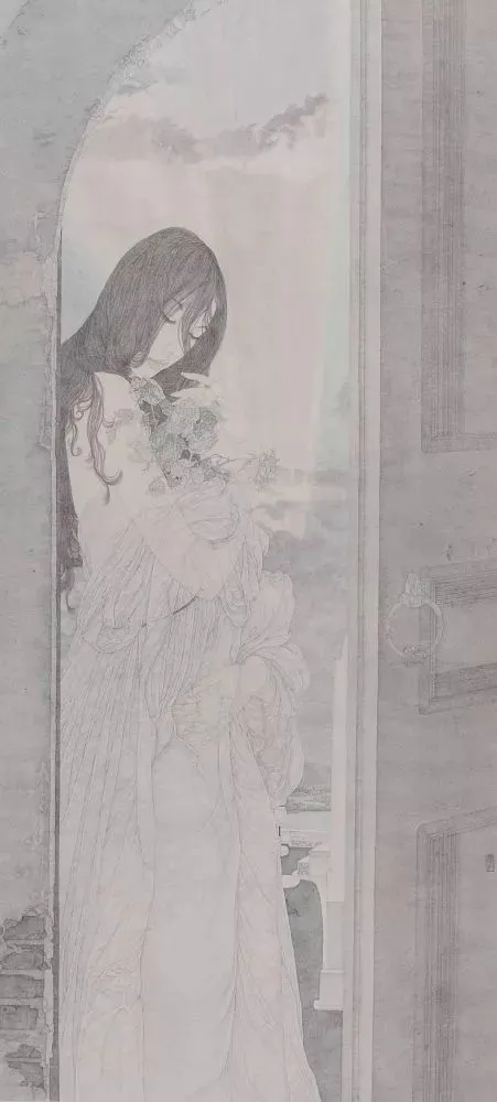 人美畫更美,80後美女畫家的人物畫太棒啦 人美畫更美,80後美女畫家的人物畫太棒啦