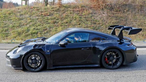 誇張大尾翼 全新保時捷911 GT3 RS諜照曝光 將於今年內釋出