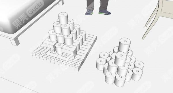囤衛生紙佔地到底有多虧?我們幫你算了一下 囤衛生紙佔地到底有多虧?我們幫你算了一下