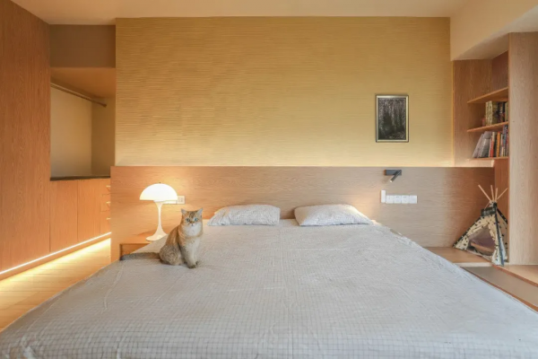 158㎡日式住宅風，雙玄關、洄游動線