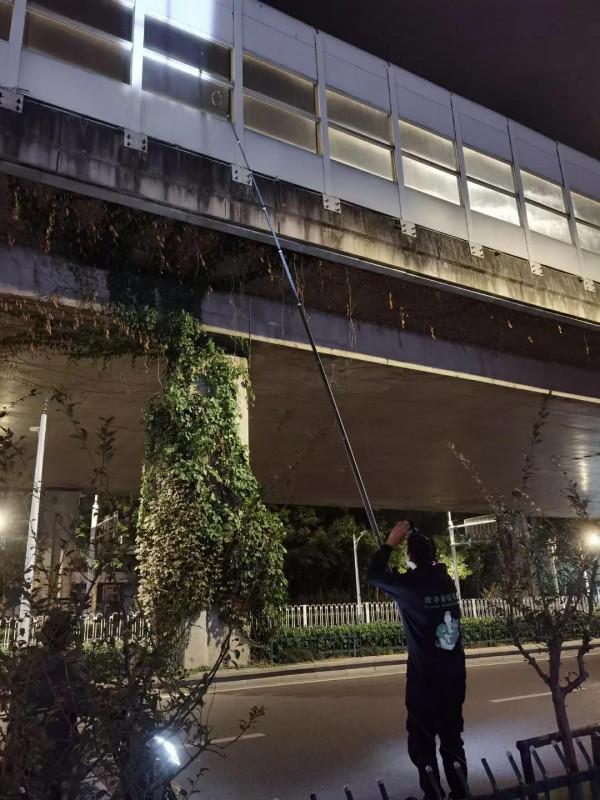 為救一隻奶貓，出動了無人機