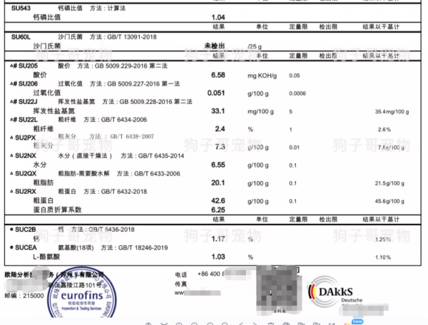 國產六邊形戰士貓糧，泰寵代工，測出來基本無缺點