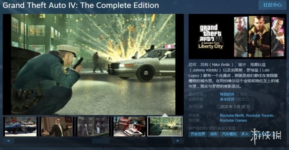 Steam每日特惠：《孤島驚魂5》、《GTA4》打骨折