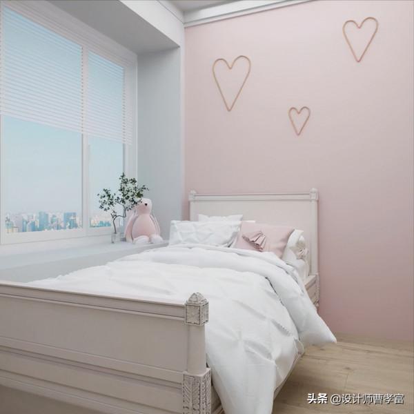 她家8平米女兒房設計得太好了，鄰居家的小朋友來了都羨慕