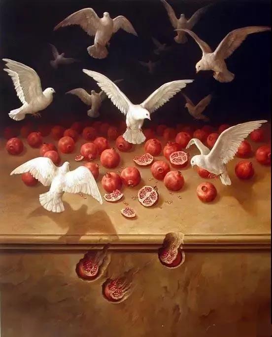 西班藝術家 大膽、寫實、迷幻超現實主義風格繪畫作品欣賞