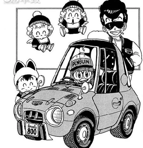 漫畫大師鳥山明的藝術欣賞：這些經典交通工具還記得嗎