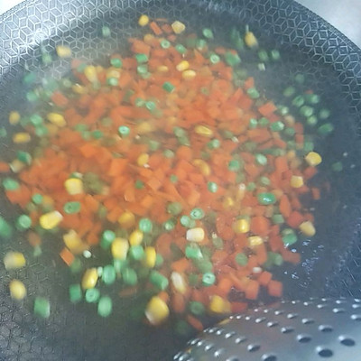 #一學就會快手菜#蔬菜雞肉餅（低卡減脂）