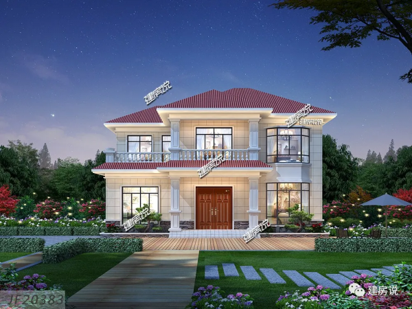 2層歐式別墅，佈局合理，功能齊全，為家人帶來溫馨的居住體驗