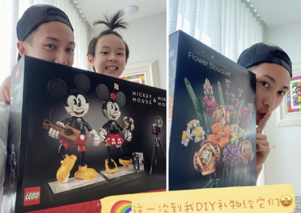 吳尊一家四口同慶生，捐獻1000套防護服，稱助人是最好的禮物