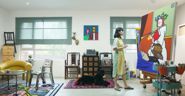 85後北京姑娘“偽造”名畫，被封大師